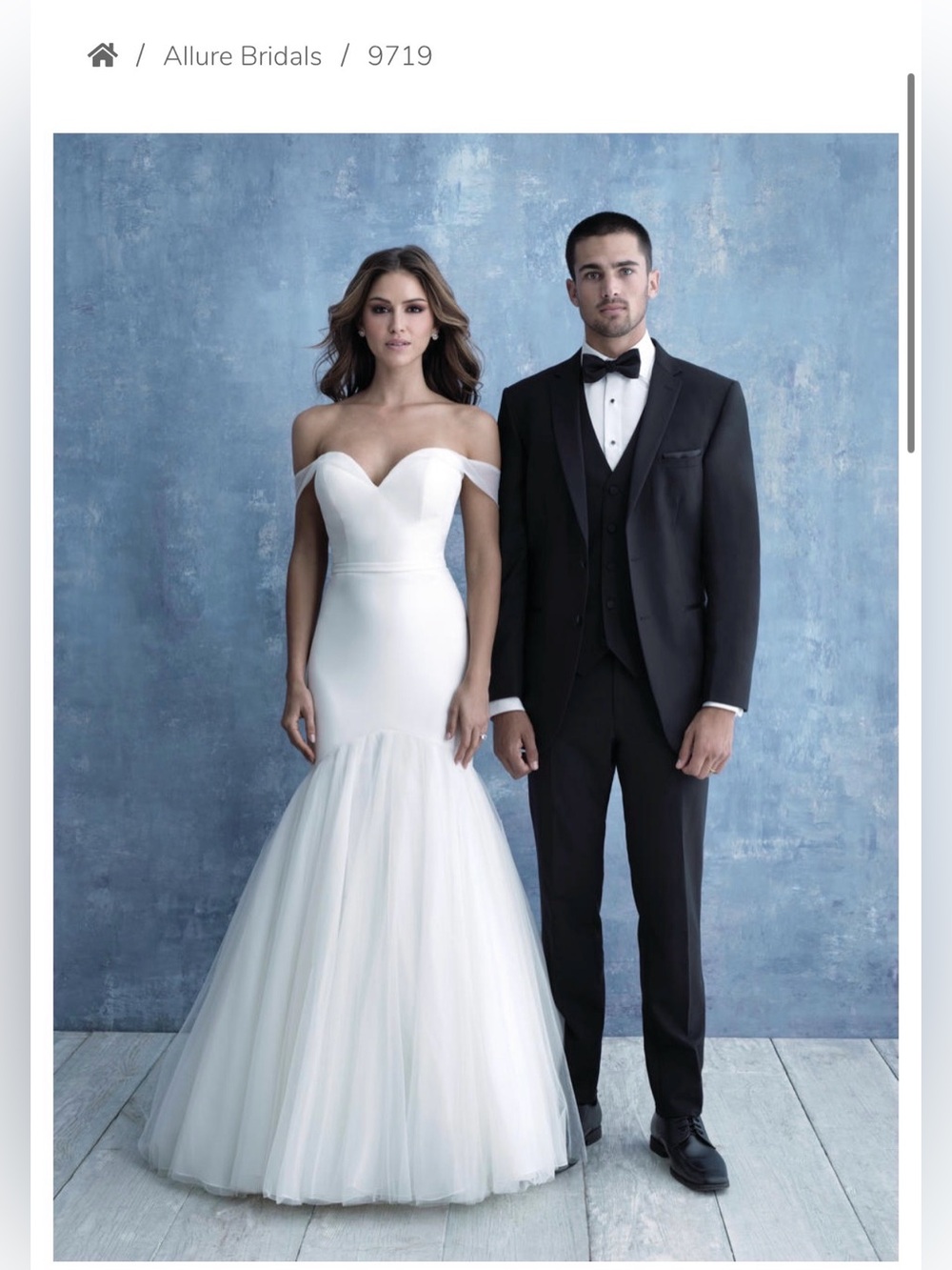 Allure Bridal Wedding Gown Style 9719